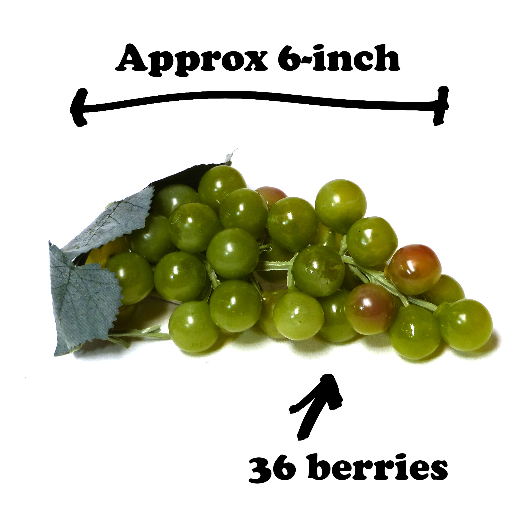 24-pack Artificial Grape Bunch 6-inch Uvas Case Lot Dozen 10 20 - Image 16