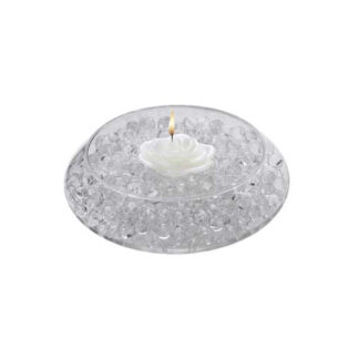 Deco Beads (Clear) 8 Ounce Makes 6 Gallons of Decorative Beads Gel Vase Filler