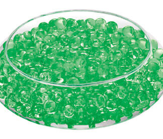 Deco Beads (Christmas Green) New Custom Colors 8 Ounce Makes 6 Gallons of Gel Beads Vase Filler