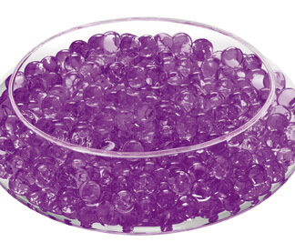 Deco Beads (Groovy Grape) New Custom Colors 8 Ounce Makes 6 Gallons of Gel Beads Vase Filler