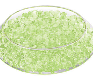 Deco Beads (Lemon Lime) New Custom Colors 8 Ounce Makes 6 Gallons of Gel Beads Vase Filler