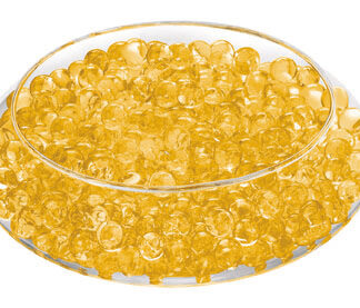 Deco Beads (Butterscotch) New Custom Colors 8 Ounce Makes 6 Gallons of Gel Beads Vase Filler